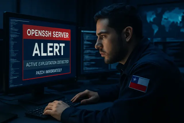 Chile alerts on OpenSSH CVE-2024-6387